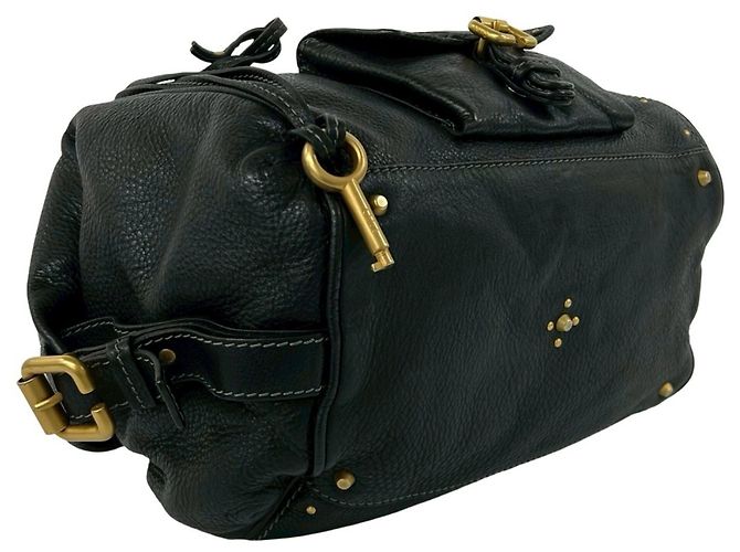 Chloé Paddington Leder Handtasche Tote Bag Schwarz - Ansicht 7