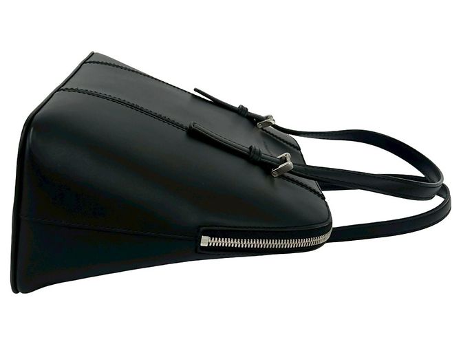 Borsa Mini Boston Burberry in pelle nera Nero - vista 6