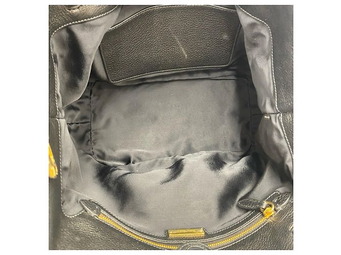 Borsa a tracolla 2-Way in pelle Miu Miu Nero - vista 9