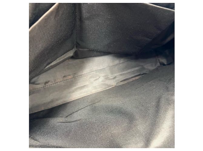 Saco Tote Burberry Vintage Nova Check em lona e couro Marrom Bege - vista 9