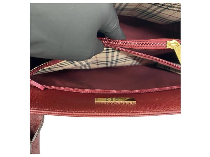 Burberry Mini Tote Bag Rot - Ansicht 10