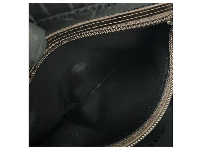 Borsa a tracolla Burberry Nova Check Marrone Beige - vista 10