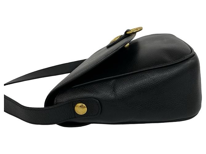 Burberry Vintage Logo Hardware Nova Check Lederschultertasche Schwarz - Ansicht 5