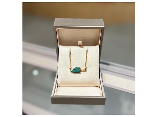 Bulgari Bracciale Bvlgari in oro rosa e malachite D'oro Verde - vista 2