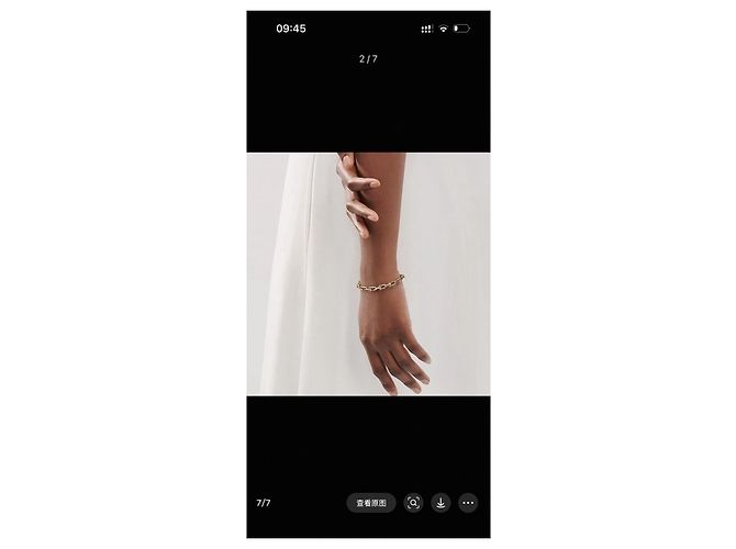 Bracciale Tiffany & Co. HardWear a maglie in oro giallo D'oro - vista 8