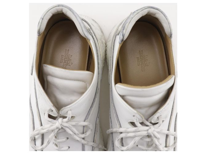 Hermès Baskets Hermes Volte Reflective Blanc - vue 6