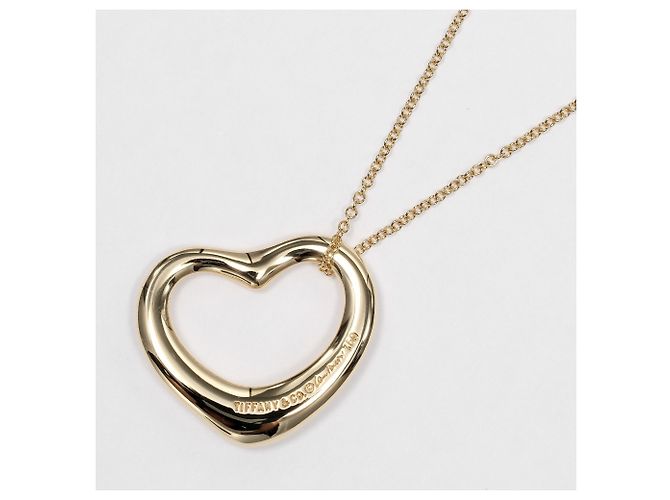 Autre Marque Collana Open Heart di Tiffany & Co. in oro giallo 18K D'oro - vista 3