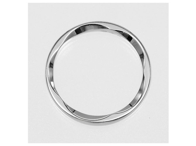 Anel de Casamento Chanel Camellia Prata - vista 10
