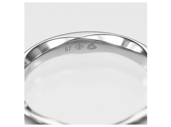 Anel de Casamento Chanel Camellia Prata - vista 5