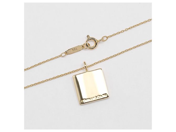 Autre Marque Collar Tiffany Notes Square en oro amarillo de 18K Dorado - vista 7
