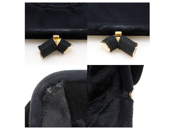 Borsa a tracolla Prada in raso nero - vista 11