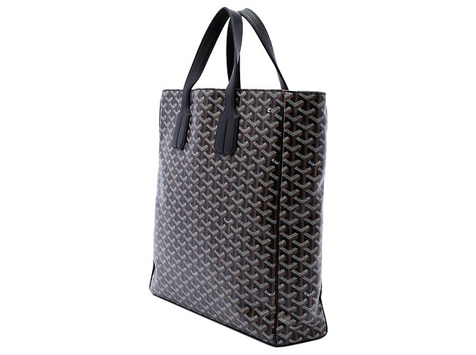 Goyard Black Goyardine Voltaire III Nero - vista 2