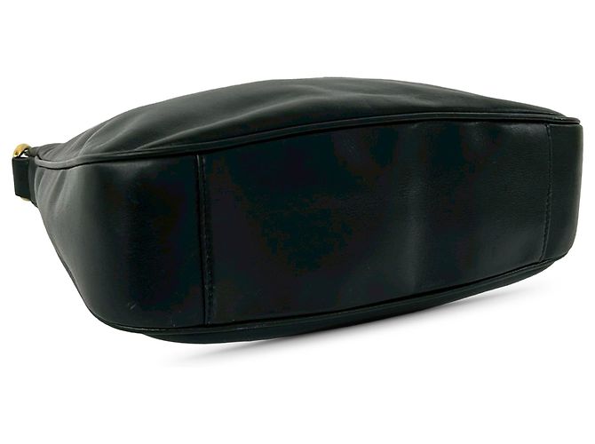 Gucci Black Bamboo Handtasche Schwarz - Ansicht 7