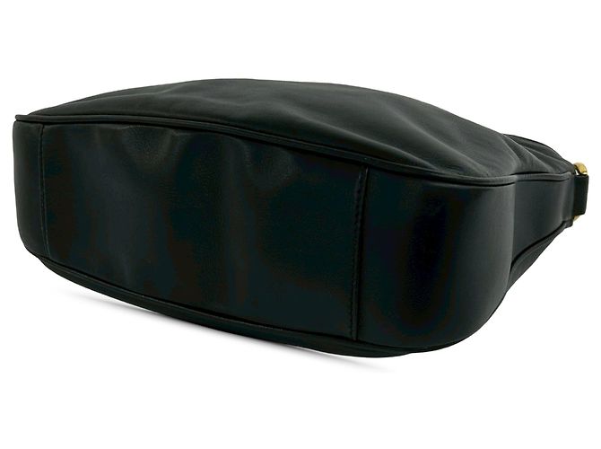 Gucci Black Bamboo Handtasche Schwarz - Ansicht 8