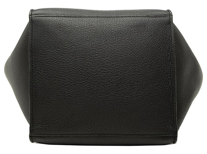 Céline Celine Black Small Supple Grained Calfskin Big Bag Nero - vista 3