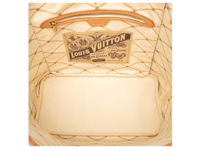Louis Vuitton Brown Monogram Summer Trunks Neverfull MM Marrom - vista 4