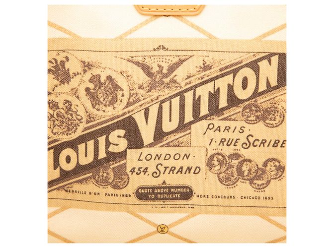 Louis Vuitton Brown Monogram Summer Trunks Neverfull MM Marrom - vista 6