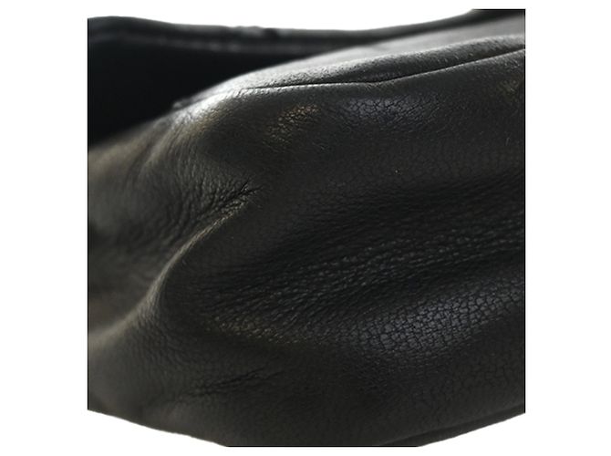 Chanel Black Oversized CC Calfskin Diamond Stitch Flap Noir - vue 12