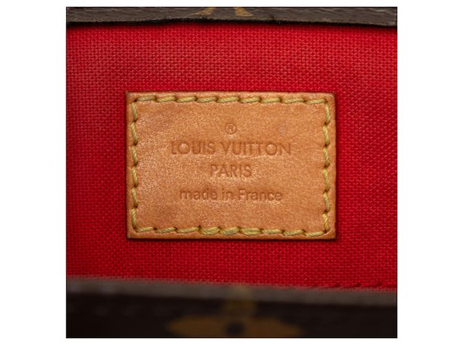 Louis Vuitton Brown Monogram Sac Plat BB Marrone - vista 5