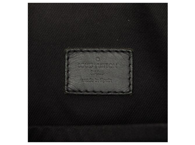 Louis Vuitton Black Damier Infini Discovery Messenger MM Nero - vista 5