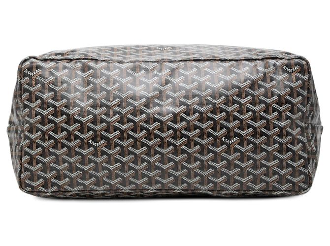 Goyard Black Goyardine Saint Louis GM Nero - vista 3