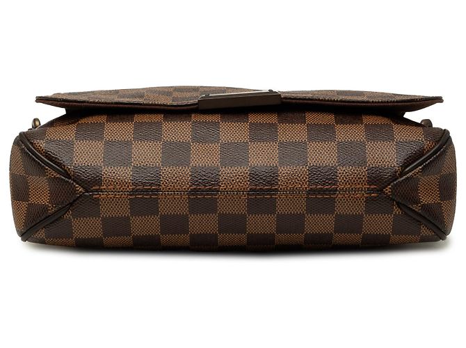 Louis Vuitton Brown Damier Ebene District PM Marrone - vista 3