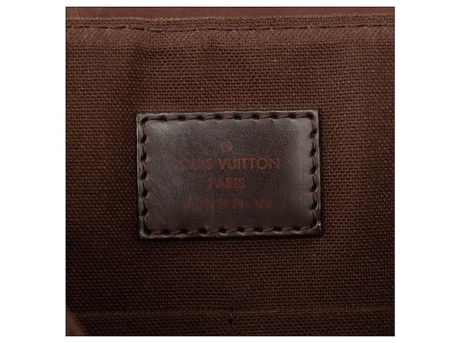 Louis Vuitton Brown Damier Ebene District PM Marrone - vista 5