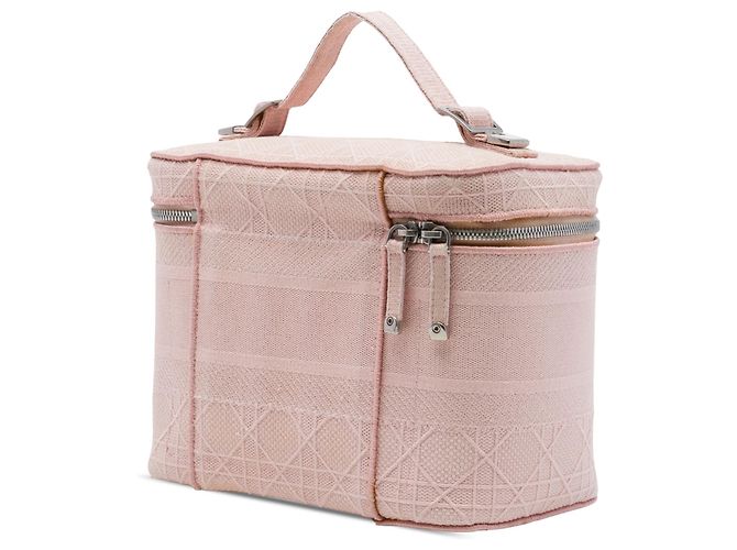Autre Marque Necessaire Dior Pink Diortravel Canvas Cannage D Lite Rosa - vista 2
