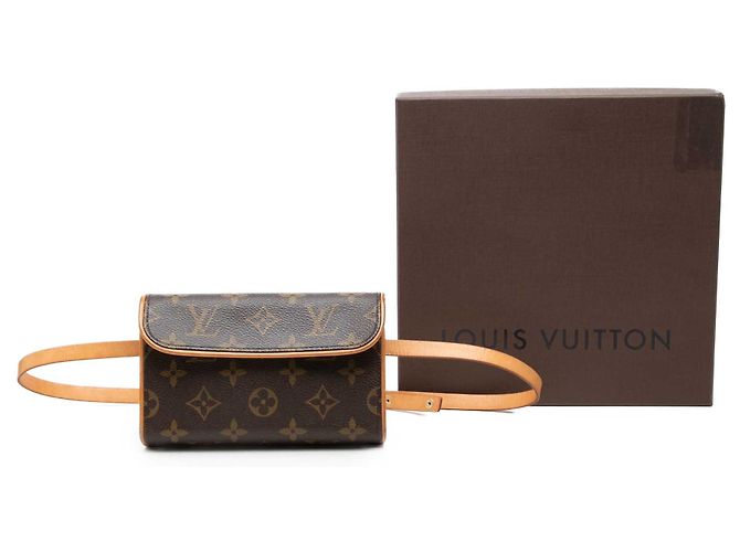 Louis Vuitton Brown Monogram Pochette Florentine Braun - Ansicht 8
