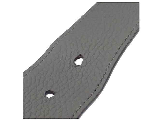 Borsa a tracolla Prada in Vitello Daino grigio con logo impresso Marrone - vista 10