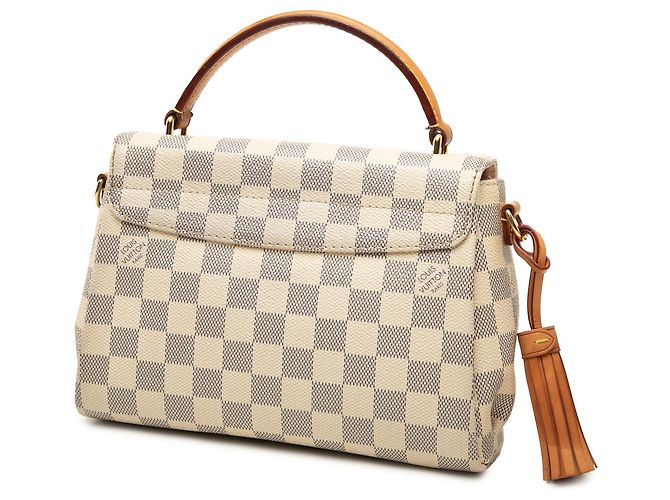 Louis Vuitton White Damier Azur Croisette Weiß - Ansicht 2