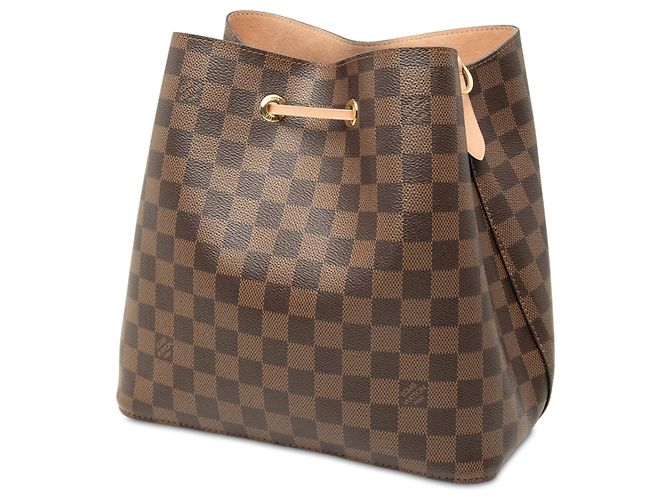 Néonoé Louis Vuitton Brown Damier Ebene NeoNoe MM Marrone - vista 2