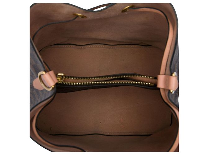 Néonoé Louis Vuitton Brown Damier Ebene NeoNoe MM Marrone - vista 4