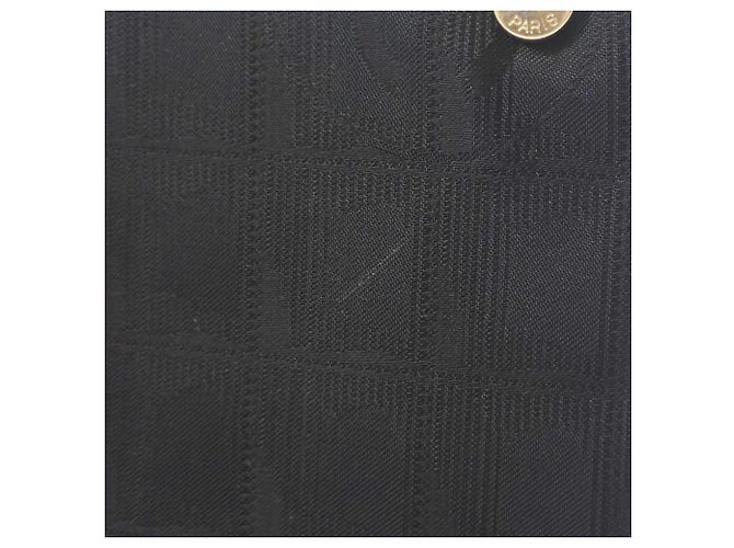 Borsa Tote Chanel Black New Travel Line Nylon Nero - vista 10