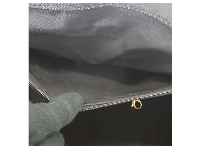 Borsa Tote Chanel Black New Travel Line Nylon Nero - vista 5