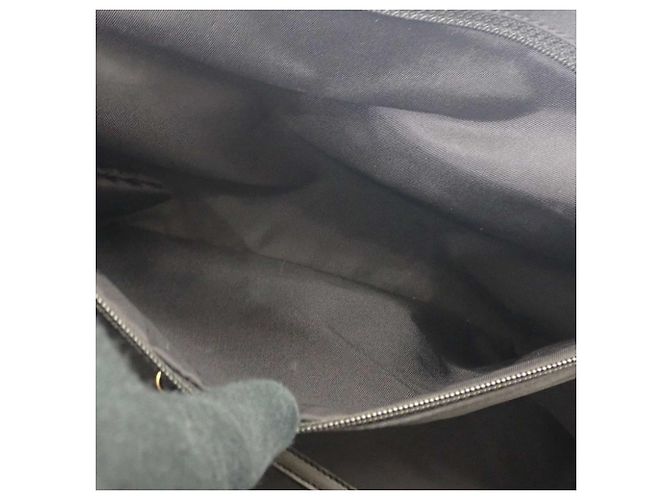 Borsa Tote Chanel Black New Travel Line Nylon Nero - vista 6