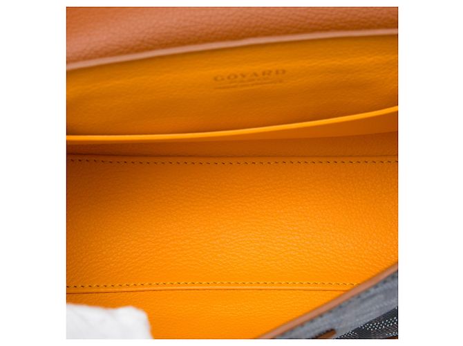Goyard Brown Mini Goyardine Saigon Souple Marrone - vista 4