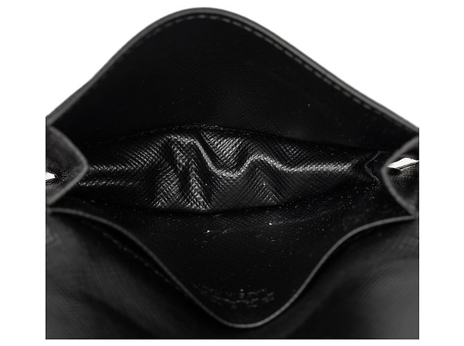 Prada Black Saffiano Kartenetui Schwarz - Ansicht 5