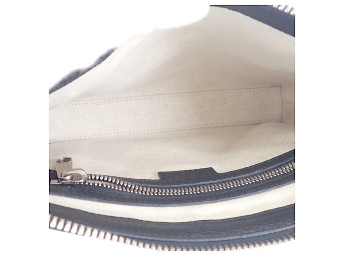 Borsa a tracolla Gucci in pelle di vitello embossed Jumbo GG, nera, piccola Nero - vista 5
