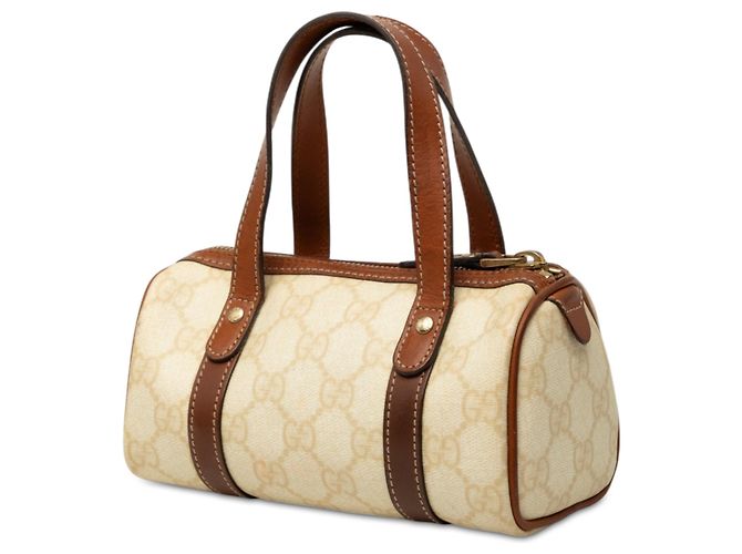Bolso Boston Gucci White Mini GG Supreme Joy Blanco - Ansicht 2
