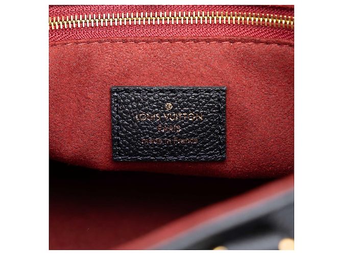 Louis Vuitton Black Bicolor Monogram Empreinte Giant Onthego PM Nero - vista 5