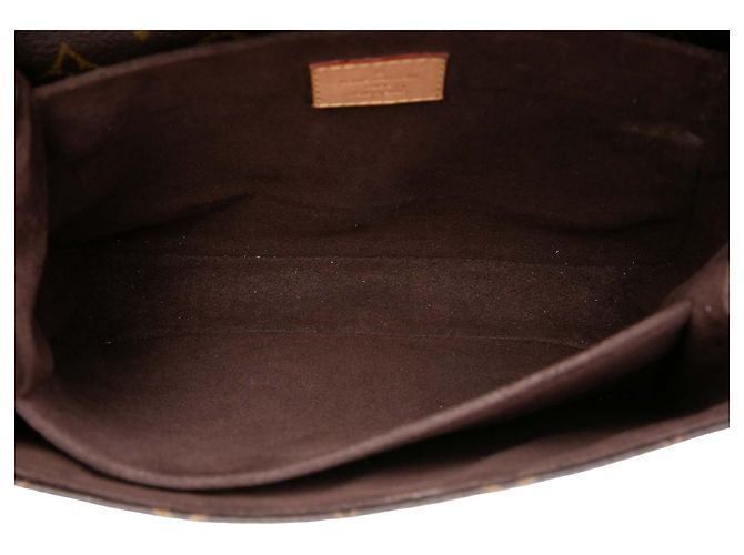 Louis Vuitton Brown Monogram Pochette Metis Braun - Ansicht 4