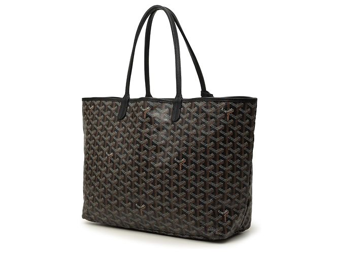 Goyard Black Goyardine Saint Louis PM Nero - vista 2