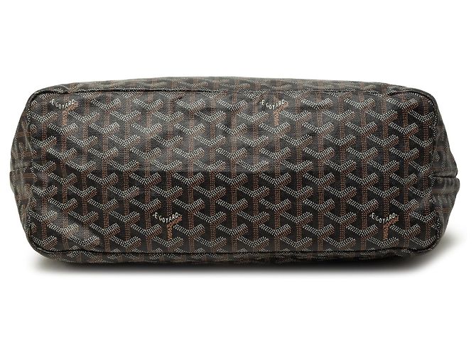 Goyard Black Goyardine Saint Louis PM Nero - vista 3
