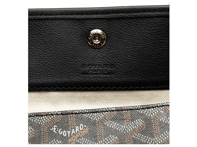 Goyard Black Goyardine Saint Louis PM Nero - vista 5