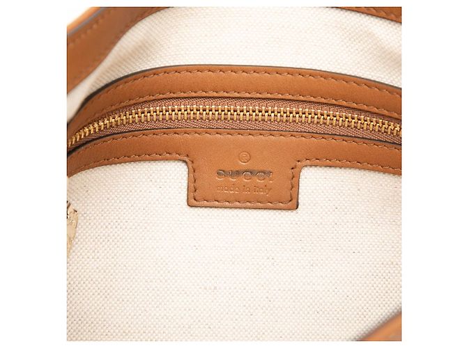 Gucci Beige Medio GG Raffia Jackie 1961 Crossbody - vista 5