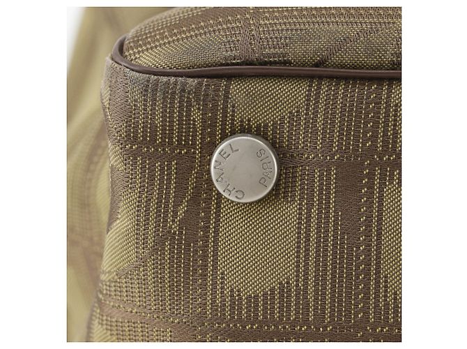 Sac Tote Chanel New Travel Line Khaki Kaki - vue 11