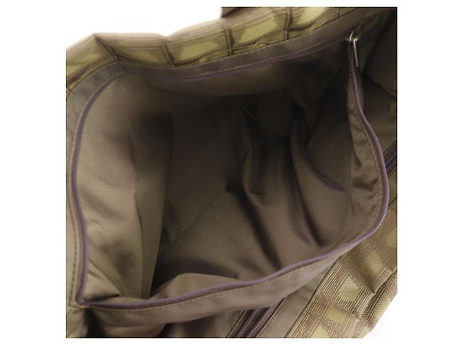 Sac Tote Chanel New Travel Line Khaki Kaki - vue 7