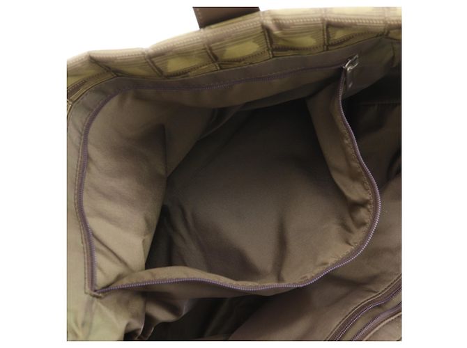 Sac Tote Chanel New Travel Line Khaki Kaki - vue 8