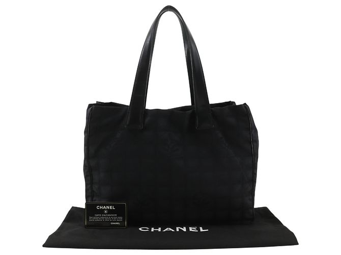 Borsa Tote MM Chanel New Travel Line Nero - vista 16